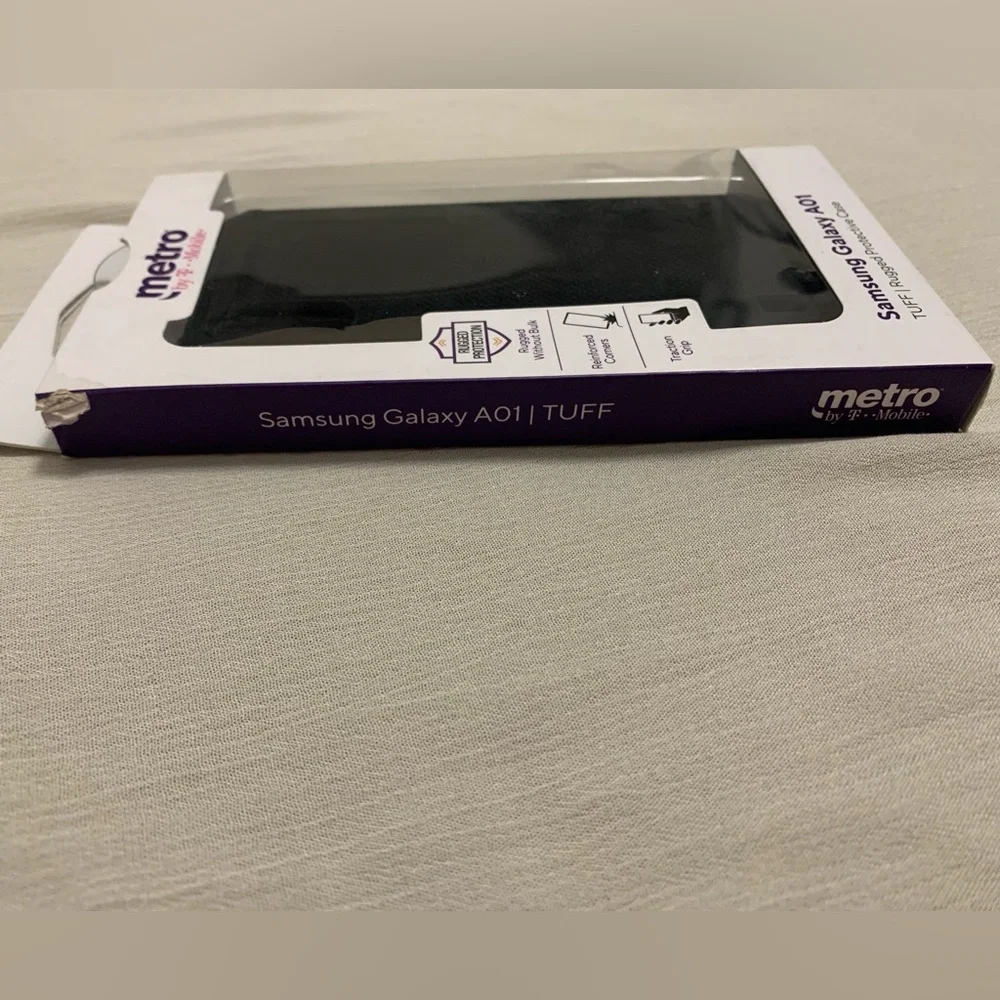 Samsung Galaxy A01 TUFF | Rugged Protective Case Metro by T-Mobile